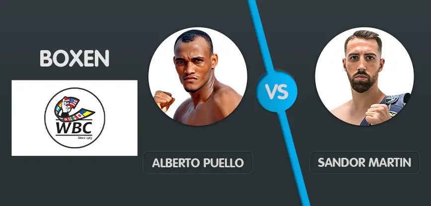 Alberto Puello vs. Sandor Martin