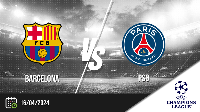 Barcelona psg champ league april