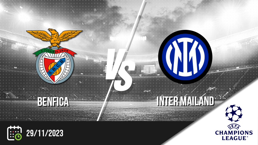 Benfica inter mailand champ league nov