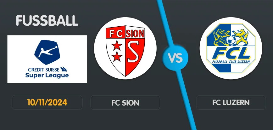FC Sion gegen FC Luzern