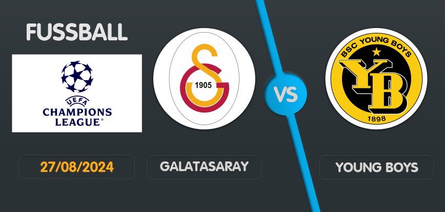 Galatasaray young boys champ league aug