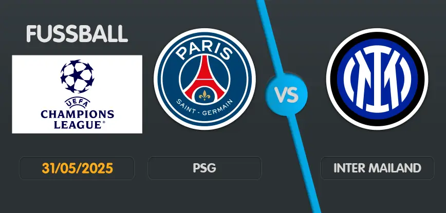 PSG gegen Inter Mailand