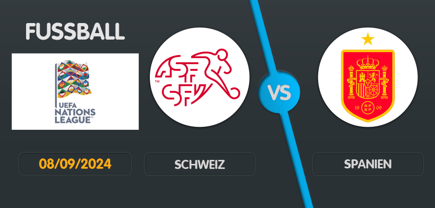 Schweiz gegen Spanien