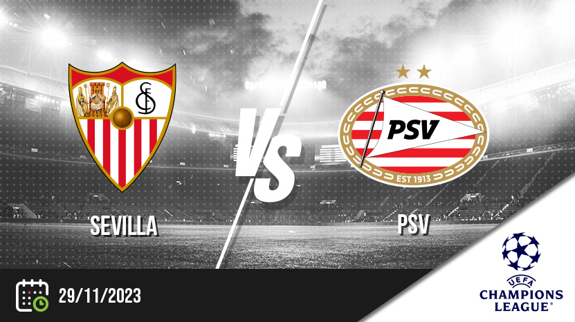 Sevilla psv champ league nov